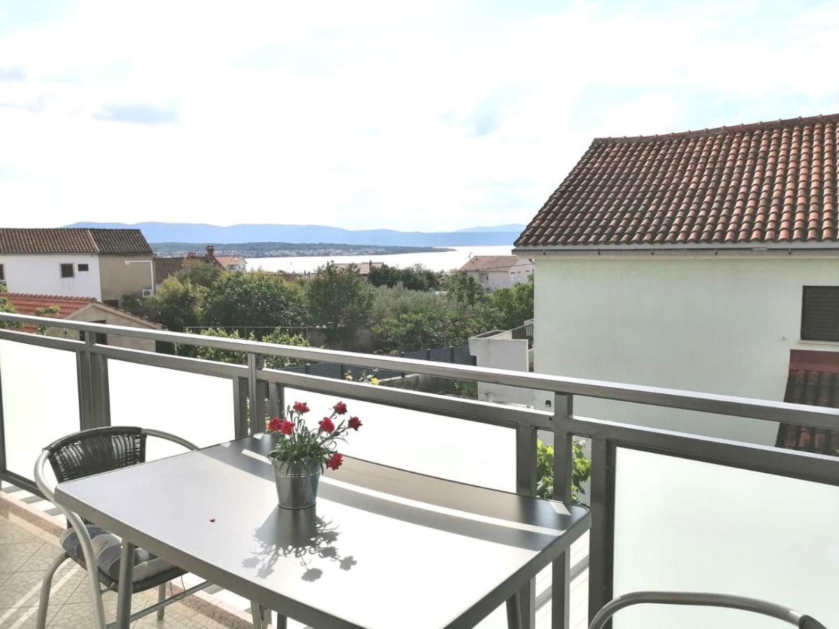 Lovely Sea View House In Malinska Island Krk ภายนอก รูปภาพ