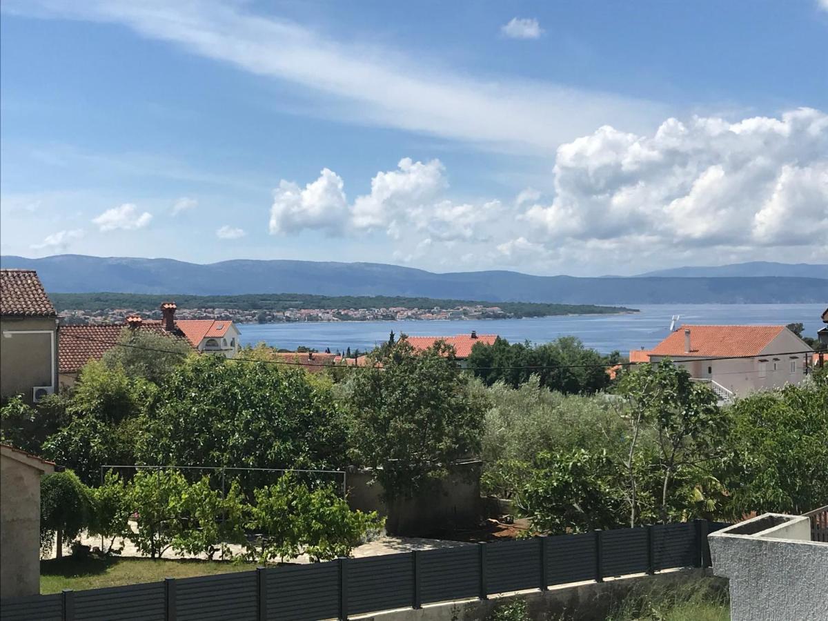 Lovely Sea View House In Malinska Island Krk ภายนอก รูปภาพ