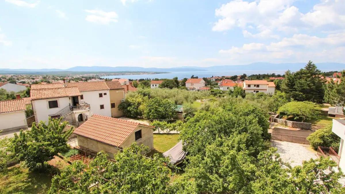 Lovely Sea View House In Malinska Island Krk ภายนอก รูปภาพ
